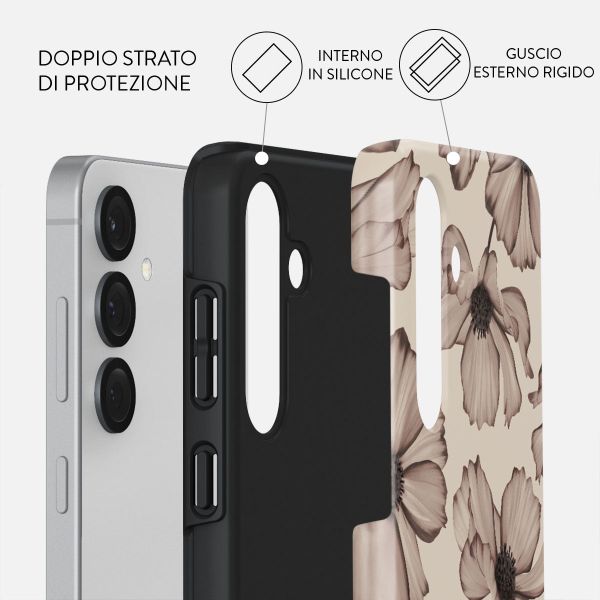 Burga Cover Posteriore Resistente Samsung Galaxy S25 - Barely Yours