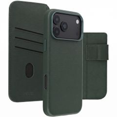 Accezz Cover in pelle 2 in 1 con MagSafe Apple iPhone 18 Pro Max / 17 Pro Max - Cedar Green