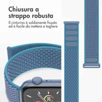 imoshion Cinturino in nylon Apple Watch | 44/45/46/49 mm - Marine Blue