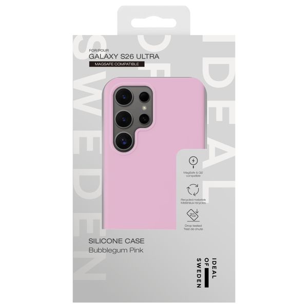 iDeal of Sweden Cover in silicone con MagSafe Samsung Galaxy S26 Ultra - Bubble Gum Pink