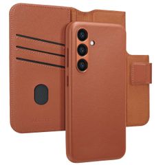 Accezz Cover in pelle 2 in 1 con MagSafe Samsung Galaxy S24 - Sienna Brown