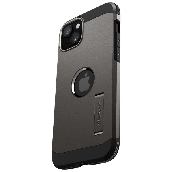Spigen Cover Posteriore Corazzata Tough con MagSafe Apple iPhone 15 - Gunmetal
