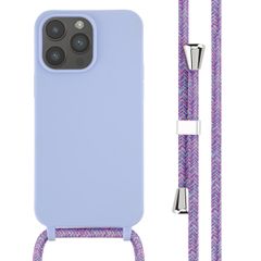 imoshion Cover in Silicone con Cordino Apple iPhone 14 Pro Max - Viola