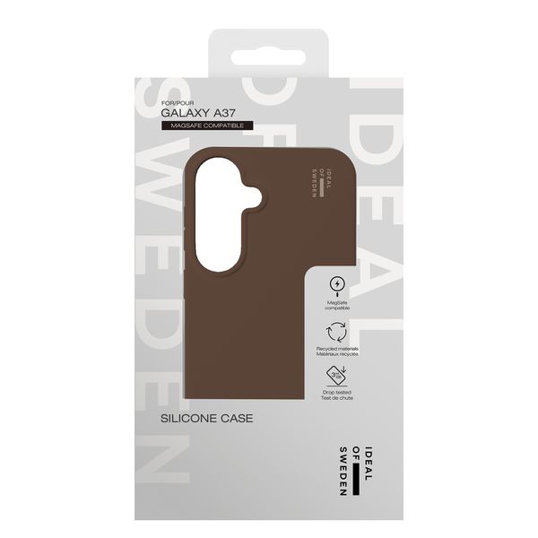 iDeal of Sweden Cover in silicone con MagSafe Samsung Galaxy A37 (5G) - Mocha Mousse