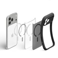 Spigen Cover Posteriore Ultra Ibrida con MagSafe Apple iPhone 18 Pro Max / 17 Pro Max - Frost Black