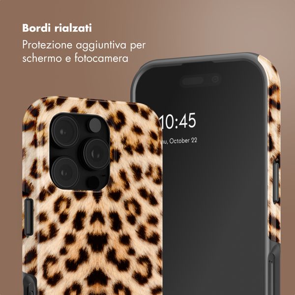 Selencia Cover Posteriore Vivid Apple iPhone 16 Pro - Wild Leo