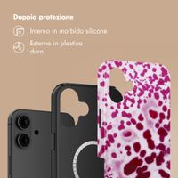 Selencia Cover posteriore Vivid con MagSafe Apple iPhone 16 - Cosmic Orchid