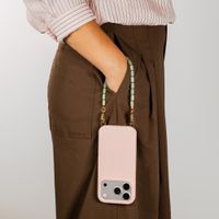 Selencia Cover posteriore Rivièra con MagSafe con ganci rimovibili Samsung Galaxy A37 (5G) - Sorbet Pink