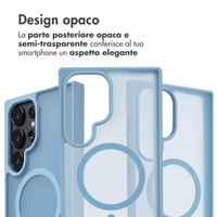 imoshion Cover posteriore Color Guard con MagSafe Samsung Galaxy S24 Ultra - Azzurro