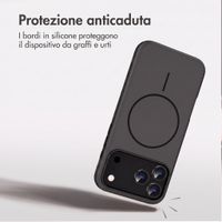 imoshion Cover posteriore Color con Thin MagSafe Ring Apple iPhone 18 Pro / 17 Pro - Nero