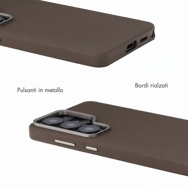 Accezz Cover Mesh con MagSafe Samsung Galaxy S26 Ultra - Marrone