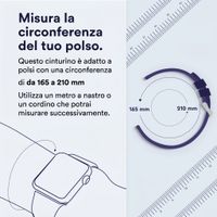 Apple Cinturino Alpine Loop Apple Watch | 44/45/46/49 mm - Taglia L - Terracotta / Natural Titanium