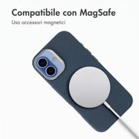 Accezz Cover Mesh con MagSafe Apple iPhone 17 - Blu scuro