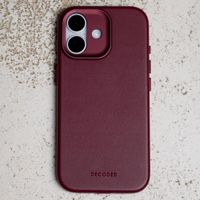 Decoded Cover Posteriore in Pelle MagSafe Apple iPhone 17 - Burgundy