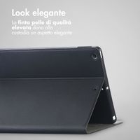 Accezz Cover Tablet Classica Apple iPad 9 (2021) 10.2 pollici / iPad 8 (2020) 10.2 pollici / iPad 7 (2019) 10.2 pollici - Nero