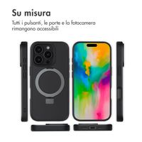 Accezz Cover con anello e supporto con MagSafe Apple iPhone 16 Pro - Nero