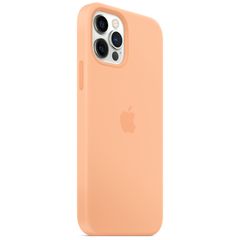 Apple Cover Posteriore in Silicone con MagSafe Apple iPhone 12 (Pro) - Cantaloupe