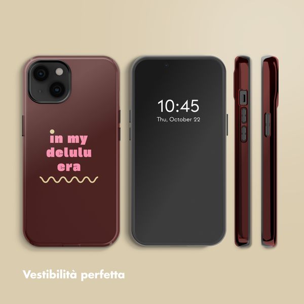 Selencia Cover posteriore Vivid con MagSafe Apple iPhone 14 - Delulu