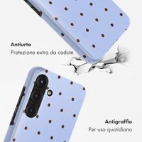 Selencia Cover Posteriore Vivid Samsung Galaxy S25 - Happy Dots Digital Sky
