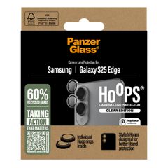 PanzerGlass Pellicole protettive fotocamera Hoops Optic Rings Samsung Galaxy S25 Edge - Trasparente