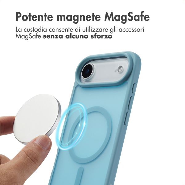 imoshion Cover posteriore Color Guard con MagSafe Apple iPhone Air - Azzurro