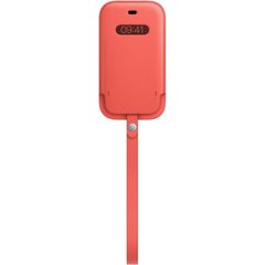 Apple Sleeve in Pelle iPhone 12 Mini - Pink Citrus