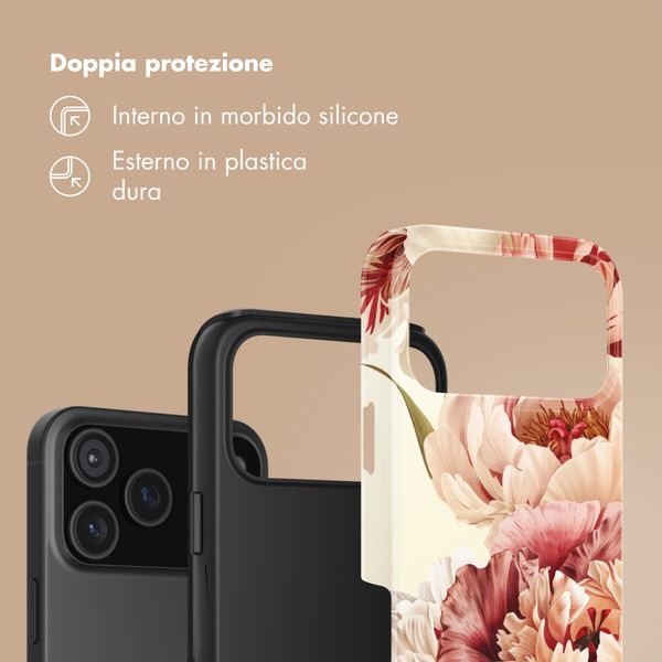 Selencia Cover Posteriore Vivid Apple iPhone 17 Pro Max - Vintage Peony
