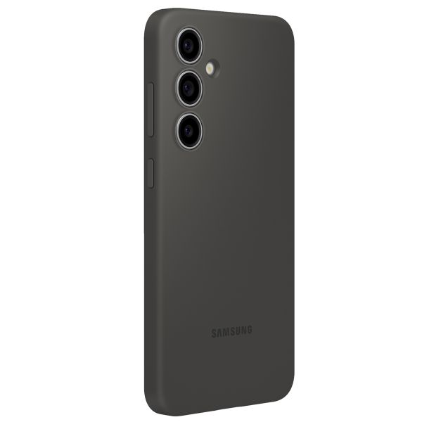 Samsung Cover originale in silicone Samsung Galaxy S24 FE - Nero