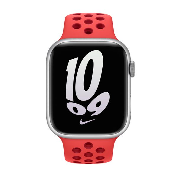 Apple Cinturino Nike Sport Apple Watch | 38/40/41/42 mm - Taglia S/M - Bright Crimson / Gym Red