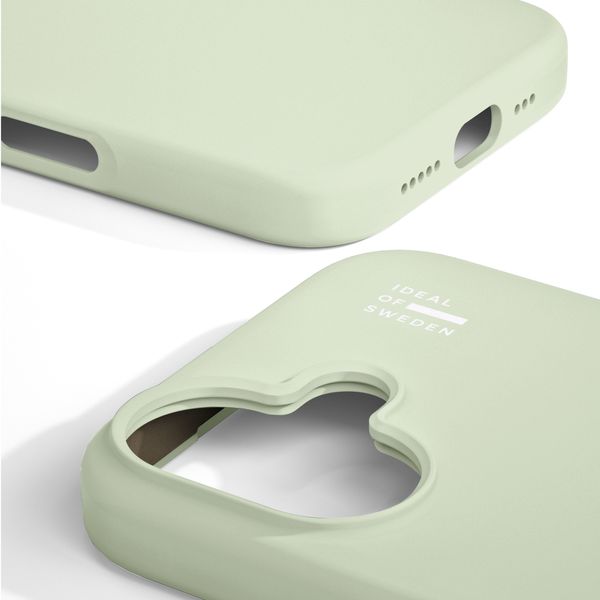 iDeal of Sweden Cover in silicone con MagSafe Apple iPhone 17 - Sage Green