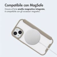 imoshion Bookcase trasparente con MagSafe Apple iPhone 15 - Beige