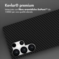 Accezz Cover MagSafe Kevlar® Samsung Galaxy S25 Ultra - Nero