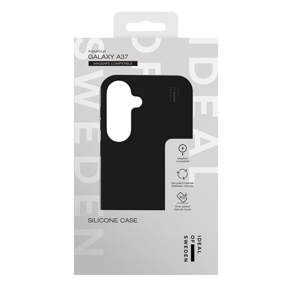 iDeal of Sweden Cover in silicone con MagSafe Samsung Galaxy A37 (5G) - Black