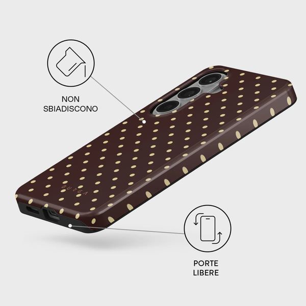 Burga Cover Posteriore Resistente con MagSafe Samsung Galaxy S26 - Sorry Busy