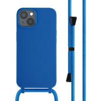 imoshion Cover in Silicone con Cordino Apple iPhone 14 - Blu