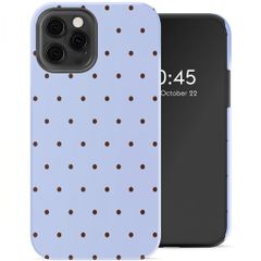Selencia Cover Posteriore Vivid Apple iPhone 12 (Pro) - Happy Dots Digital Sky