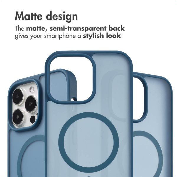 imoshion Cover posteriore Color Guard con MagSafe Apple iPhone 14 Pro Max - Blu scuro
