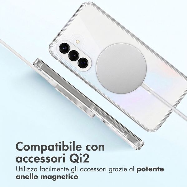 Accezz Cover posteriore Xtreme Impact con MagSafe Samsung Galaxy A37 (5G) - Trasparente