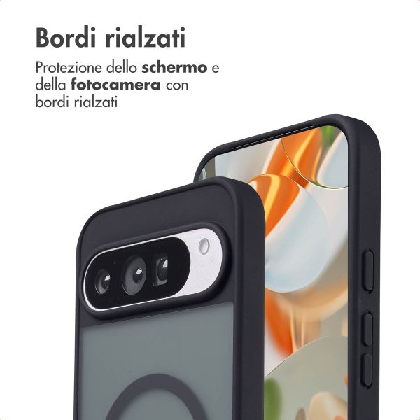 imoshion Cover posteriore Color Guard con MagSafe Google Pixel 9 Pro XL - Nero