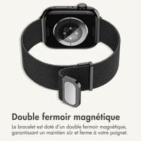 imoshion Milanees magnetisch bandje Apple Watch | 38/40/41/42 mm - Zwart