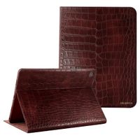 Selencia Custodia a libro Croco Samsung Galaxy Tab A11 Plus / A9 Plus - Burgundy