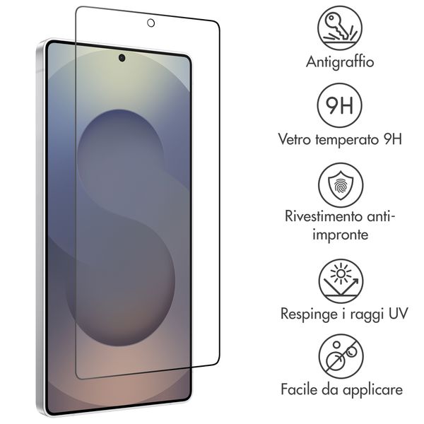 Accezz Vetro temperato, confezione da 2 Samsung Galaxy S26