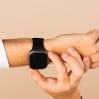 imoshion Cinturino in silicone⁺ Apple Watch | 44/45/46/49 mm - Taglia M/L - Nero