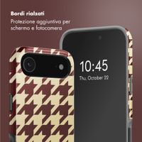 Selencia Cover posteriore Vivid con MagSafe Apple iPhone Air - Pied-de-Poule