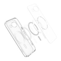 Spigen Cover Posteriore Ultra Ibrida con MagSafe Google Pixel 10a - Clear Graphite