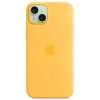 Apple Cover Posteriore in Silicone con MagSafe Apple iPhone 15 Plus - Sunshine