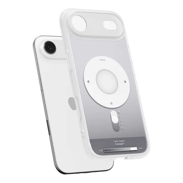 Spigen Cover Posteriore Ultra Ibrida con MagSafe Apple iPhone Air - Classic Silver