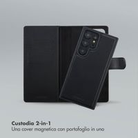 Selencia Libreria rimovibile Olyn con MagSafe Samsung Galaxy S24 Ultra - Nero