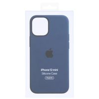 Apple Cover Posteriore in Silicone con MagSafe Apple iPhone 12 Mini - Deep Navy