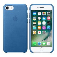 Apple Cover in Pelle iPhone SE (2022 / 2020) / 8 / 7 - Sea Blue